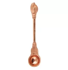 Dhoop-Löffel aus Kupfer - 16 cm lang