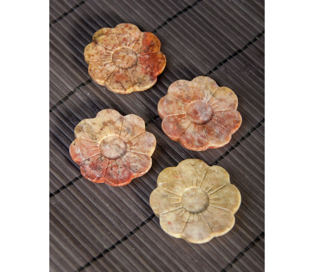 Räucherkegel Halter - aus Speckspein 5 cm