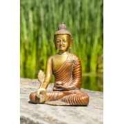 Statue - Buddha - Messing ca. 16 cm