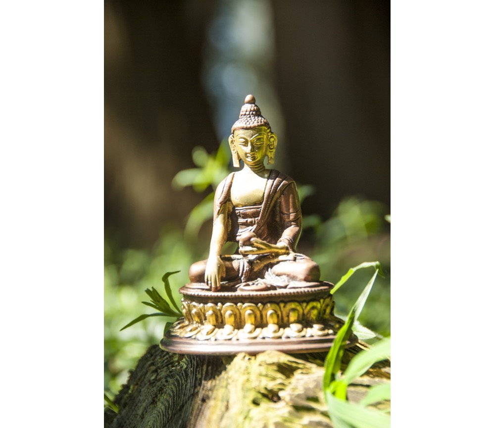 Statue - Buddha - Messing ca. 12 cm