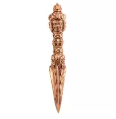 Phurba - Dämonendolch aus Kupfer ca. 17,5  cm