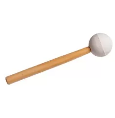 Klangstab aus Holz mit Gummierung - für Kristallklangschalen - klein ca. 19cm