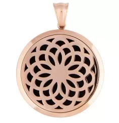 Anhänger - Duftschmuck Kronenchakra, rosé
