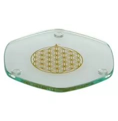 Voyagerplatte Golden 9 cm, im Beutel zum mitnehmen