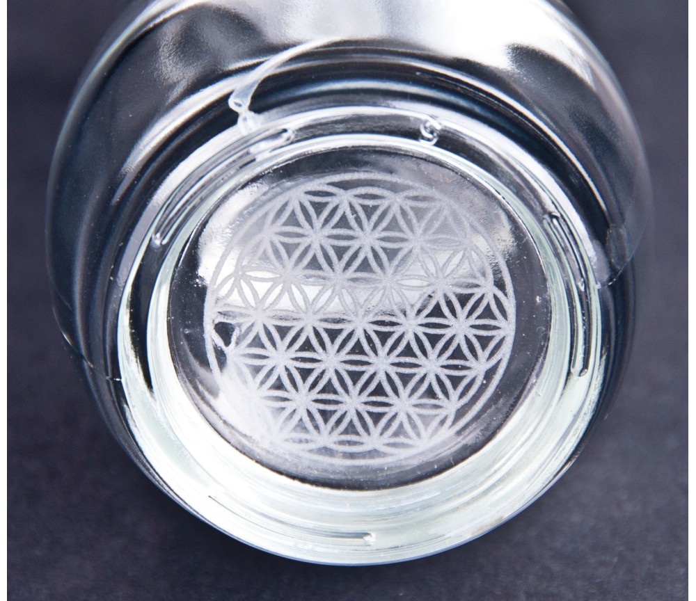 Air-Ion Sprayer - mit Blume des Lebens Symbol - 70 ml