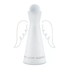 Angel´s Choice Karaffe- mit weißer Glaskugel Deckel - 1L ca. 25,5 cm