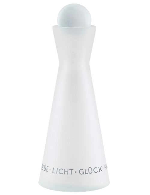 Angel´s Choice Karaffe-  mit weißer Glaskugel Deckel - 1L ca. 25,5 cm