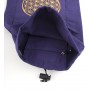 Yoga Tasche mit Blume des Lebens lila