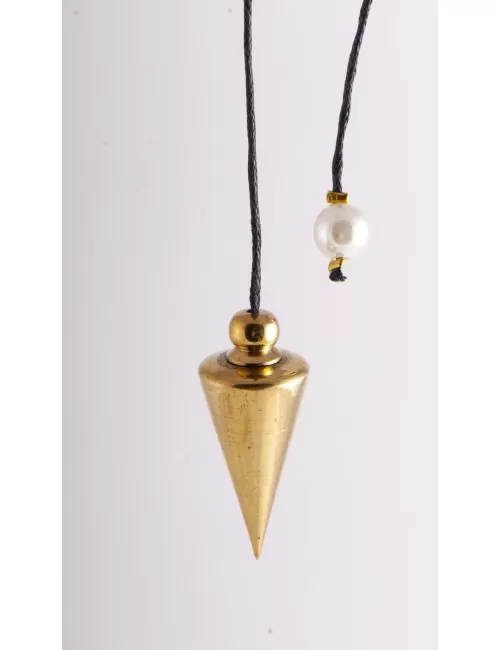 Pendel - Schraubpendel, Messing poliert