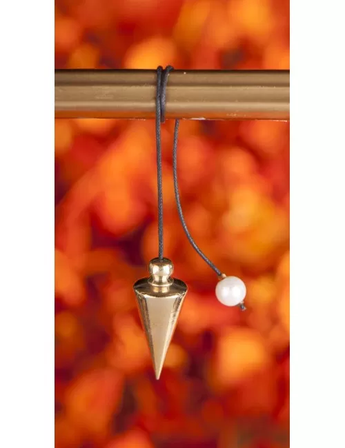 Pendel - Schraubpendel, Messing poliert