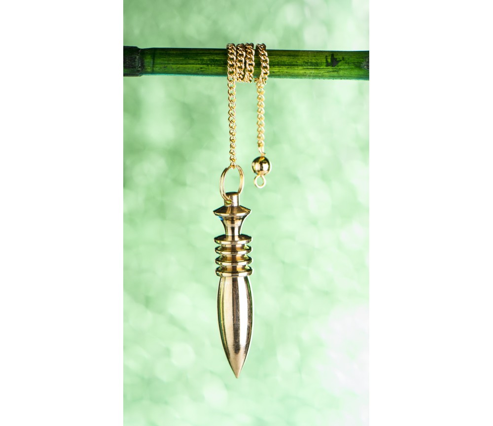 Pendel - Karnakpendel, Messing vergoldet