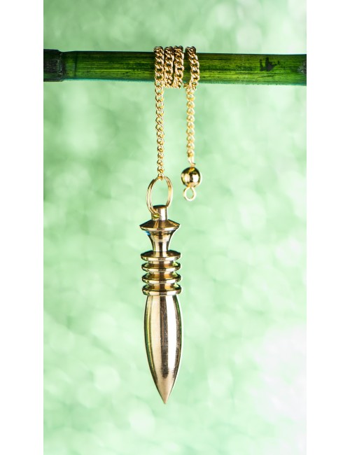 Pendel - Karnakpendel, Messing vergoldet