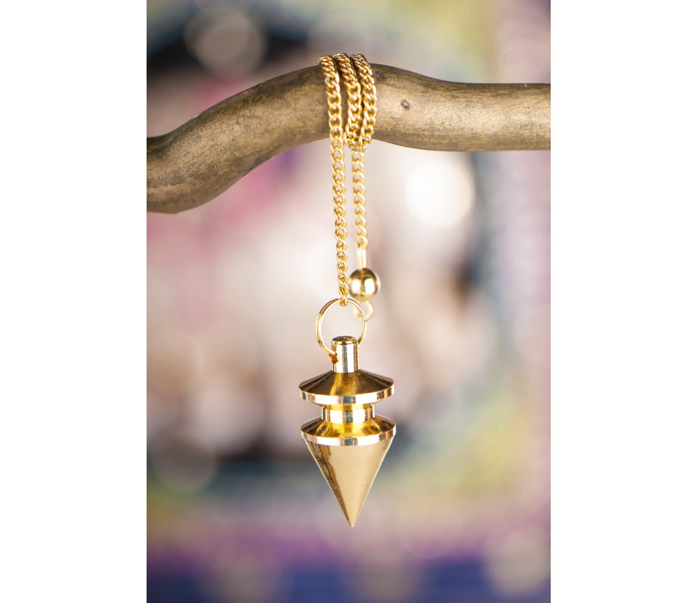 Pendel - Arakpendel, Messing vergoldet