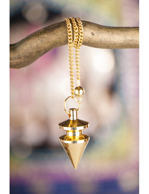 Pendel - Arakpendel, Messing vergoldet