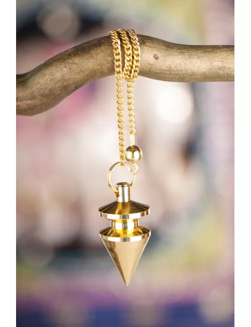 Pendel - Arakpendel, Messing vergoldet