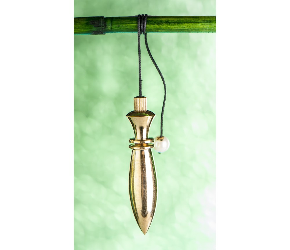 Pendel - Karnakpendel, Messing poliert