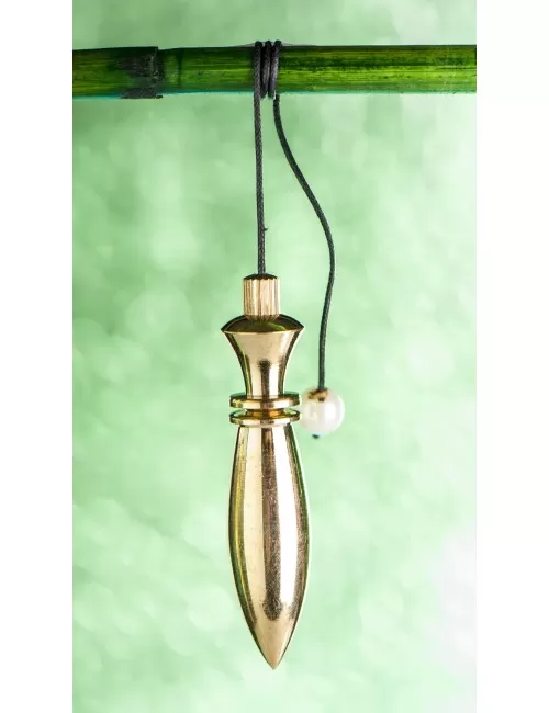 Pendel - Karnakpendel, Messing poliert