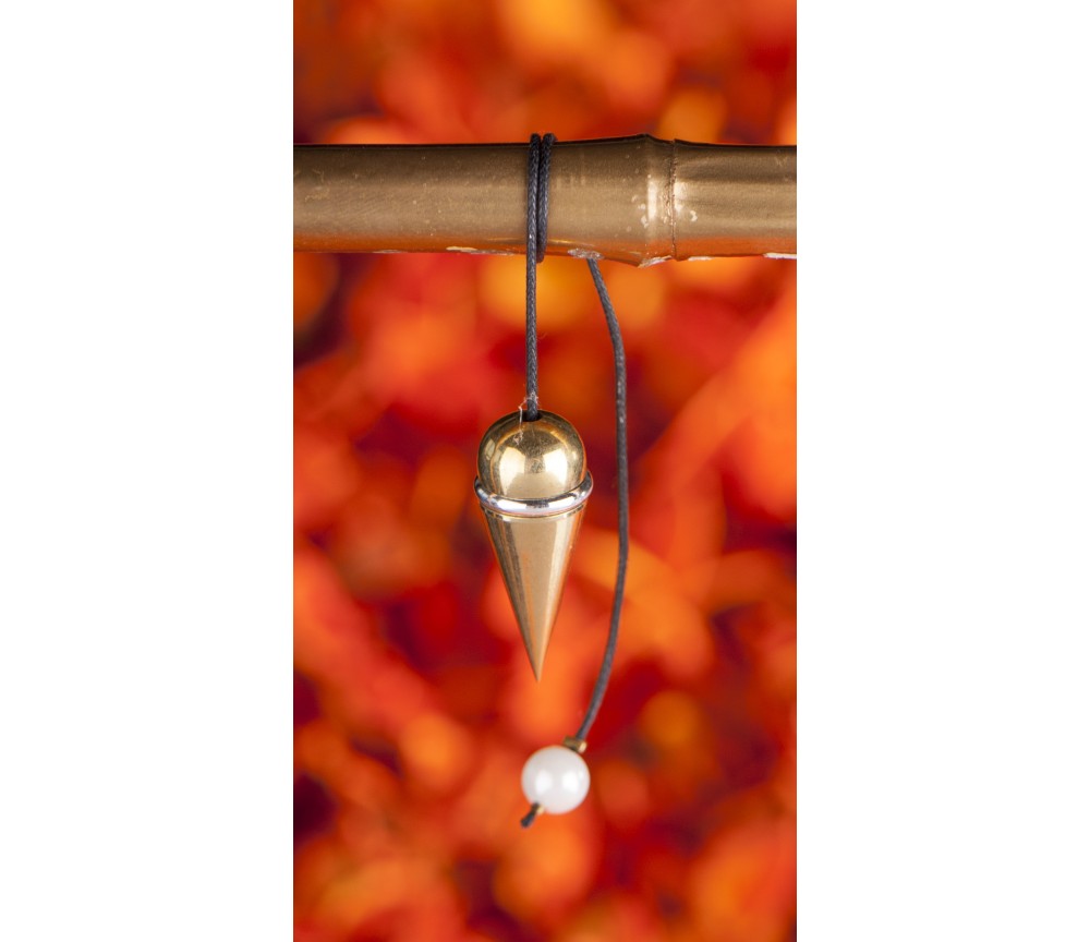 Pendel - Schraubpendel, Messing poliert