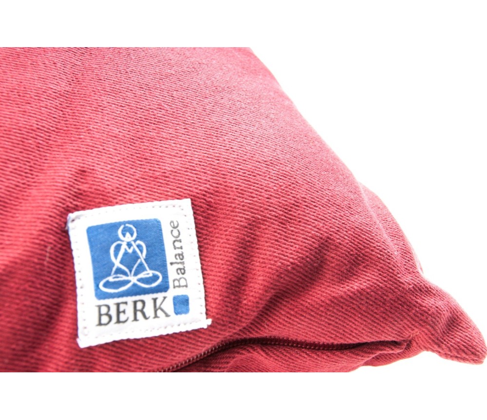 Meditations Matte weinrot mit Baumwolle gefüllt, 75x75x10cm