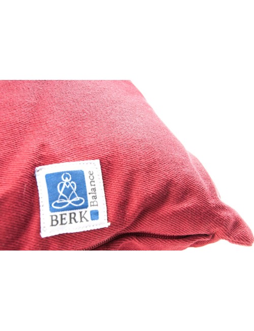 Meditations Matte weinrot mit Baumwolle gefüllt, 75x75x10cm