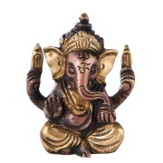 Statue - Ganesha aus Messing 5,7 cm