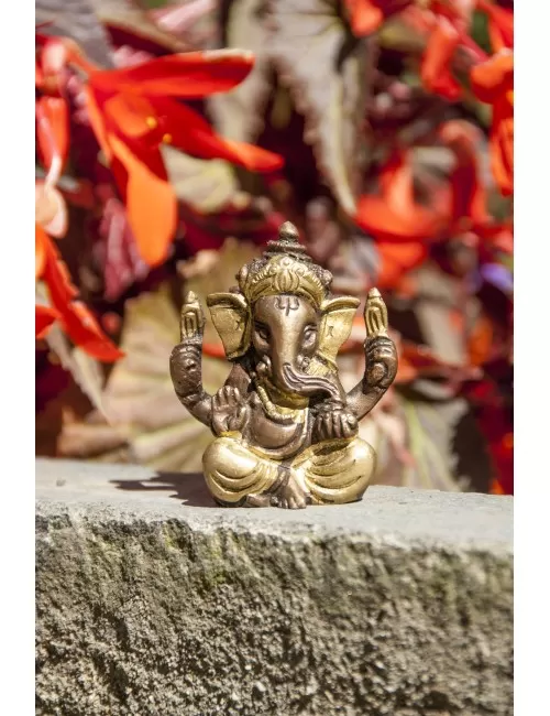 Statue - Ganesha aus Messing 5,7 cm