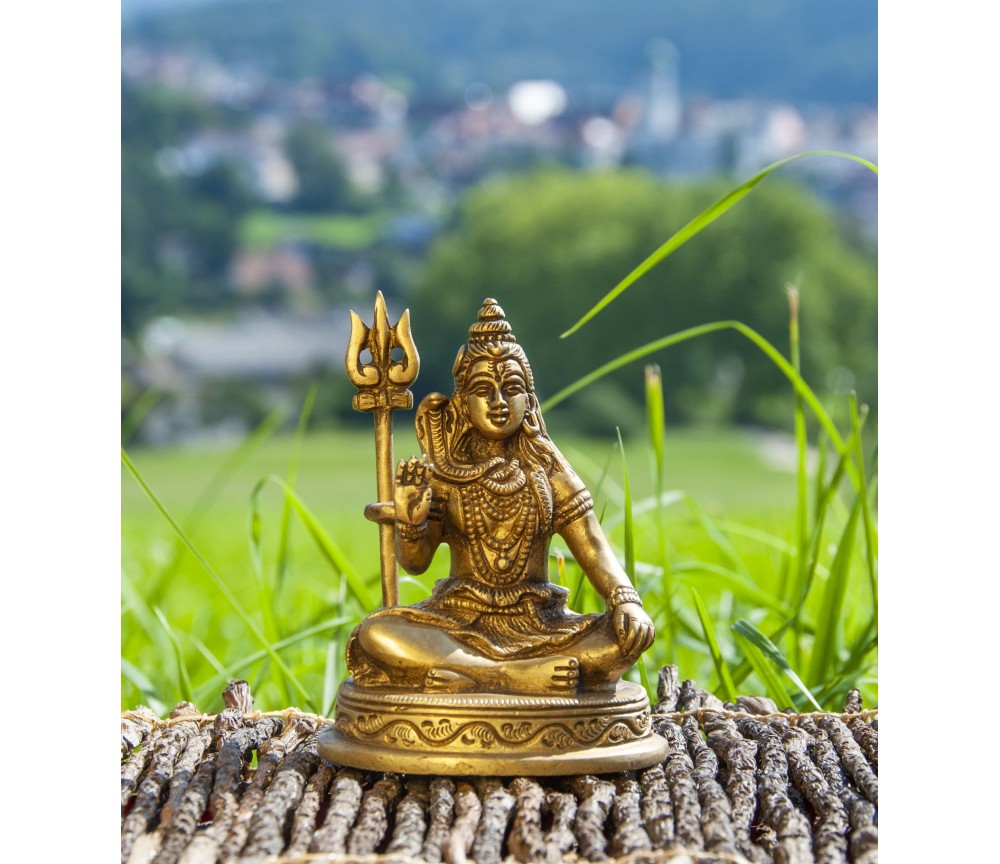 Statue - Shiva -Messing, ca. 10 cm