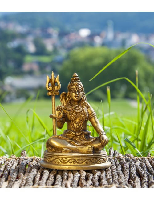 Statue - Shiva -Messing, ca. 10 cm