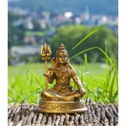 Statue - Shiva -Messing, ca. 10 cm