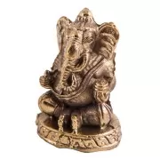 Statue - Miniaturfigur Ganesha - Messing ca. 2,8 cm