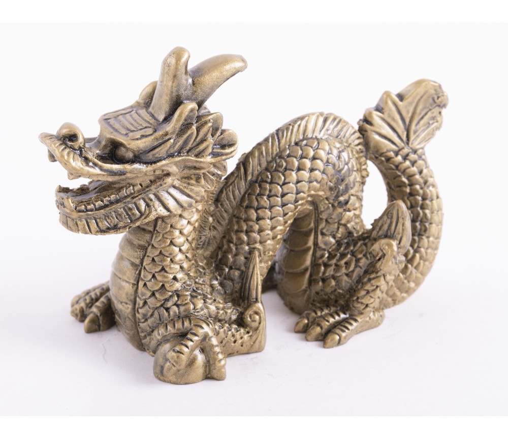 Statue - Drache, klein - Kunstharz ca. 7,5x 10,5 cm