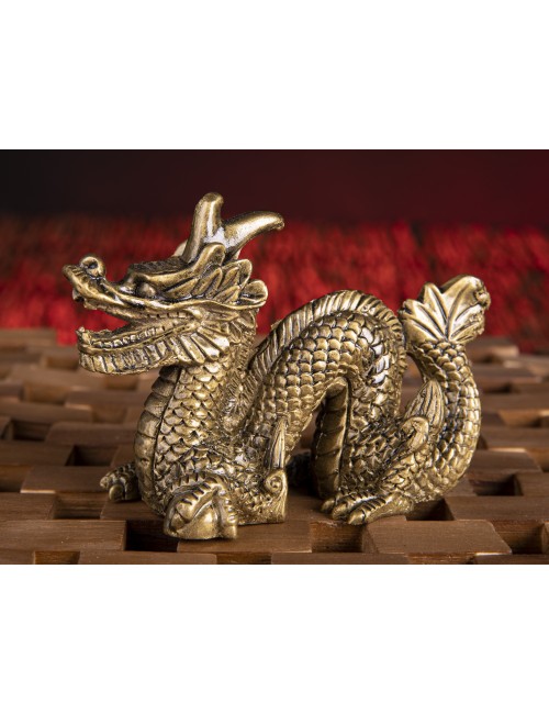 Statue - Drache, klein - Kunstharz ca. 7,5x 10,5 cm