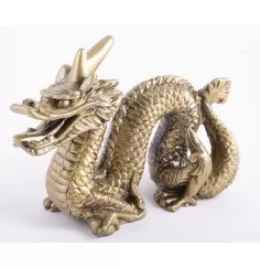 Statue - Drache, groß - Kunstharz ca. 18,5x 14 cm