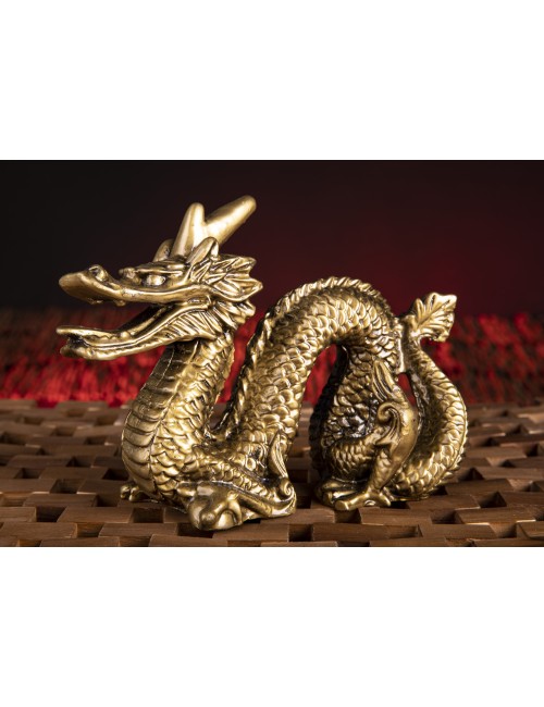 Statue - Drache, groß - Kunstharz ca. 18,5x 14 cm