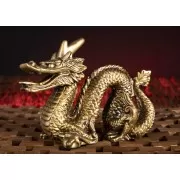 Statue - Drache, groß - Kunstharz ca. 18,5x 14 cm