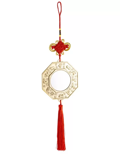 Spiegel - Feng Shui - Qilin - zum hängen ca. 38 x 10 cm