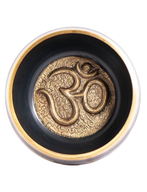 Klangschalen Set - OM, schwarz ca. 11,5 cm