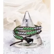 Armband - Magnet -Wickel - grüner Aventurin