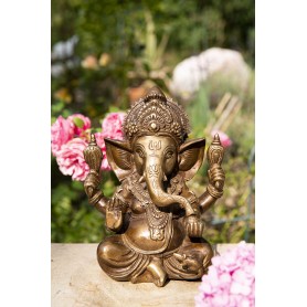 Ganesha Messingfigur
