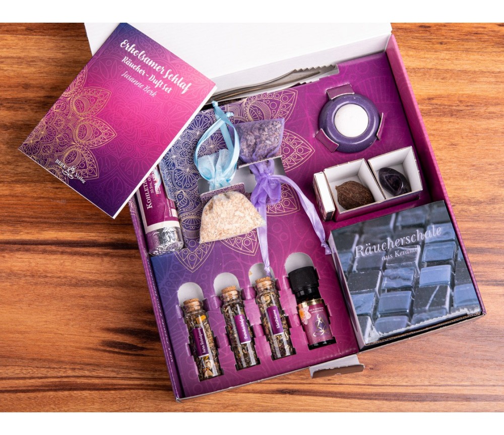 Räucher- & Duft Set - Erholsamer Schlaf