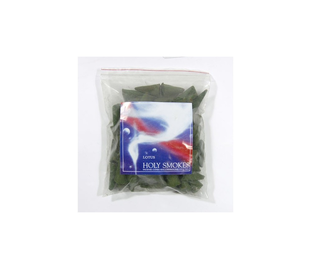 Holy Smokes - Räucherkegel - Lotus - Nachfüllpackung 100gr