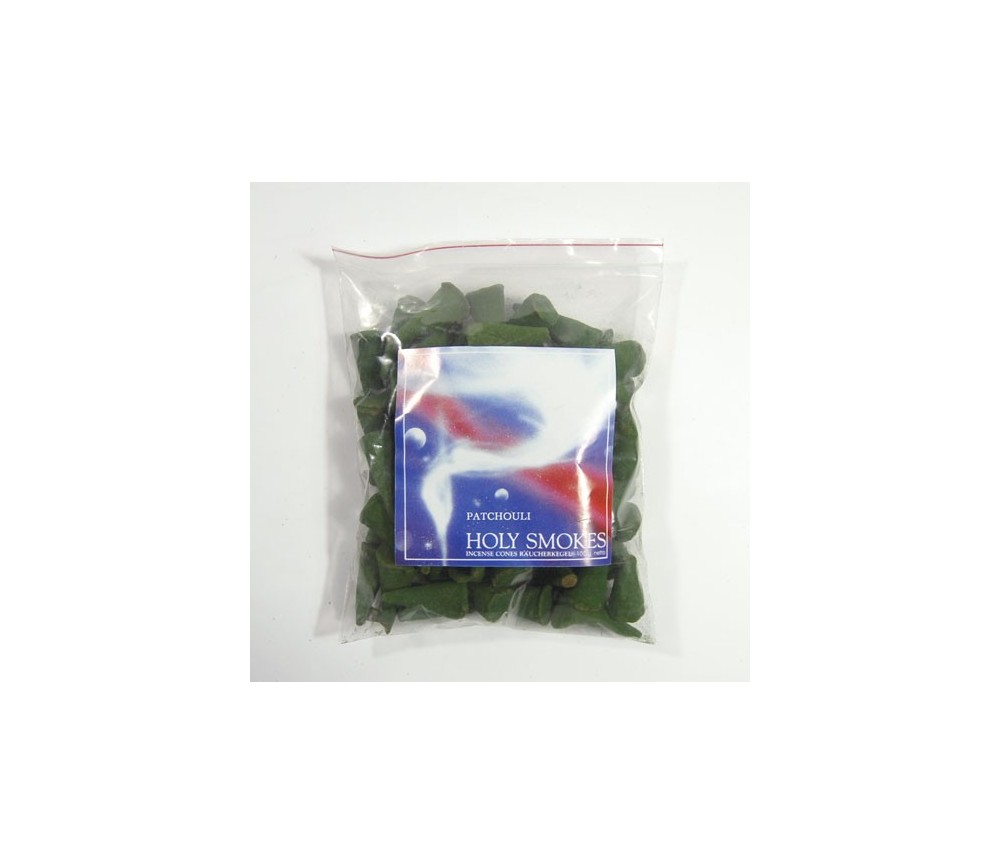 Holy Smokes - Räucherkegel - Patchouli - Nachfüllpackung 100gr