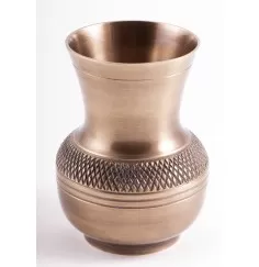 Räucherstäbchenhalter - Aurel - Messing, mit Sand und Trichter