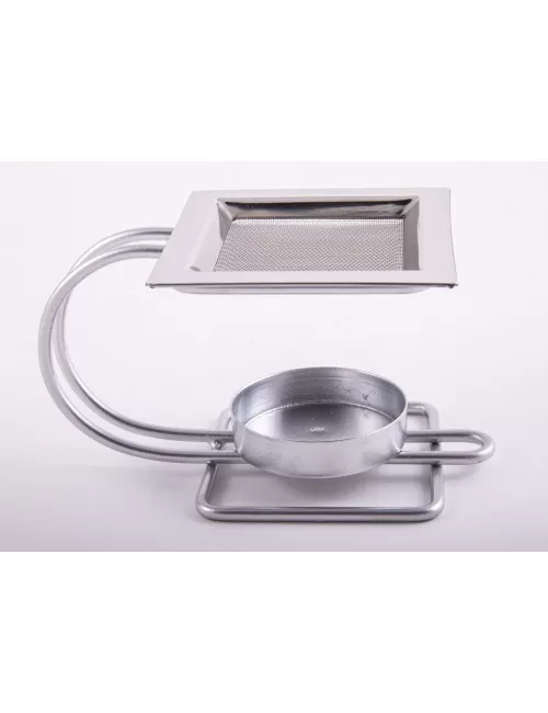 Räuchergefäß mit Netz - Chakra Kelch aus Messing ca.9,4 x 6,5 cm