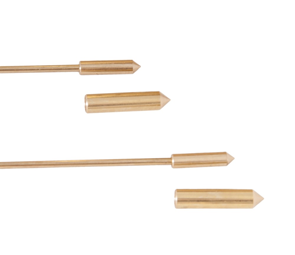 Wünschelrute mit Holzgriff, 2 Stück - 38 cm - für den Zeugen