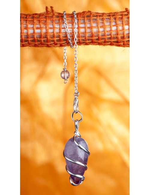 Pendel - Spiral Amethyst