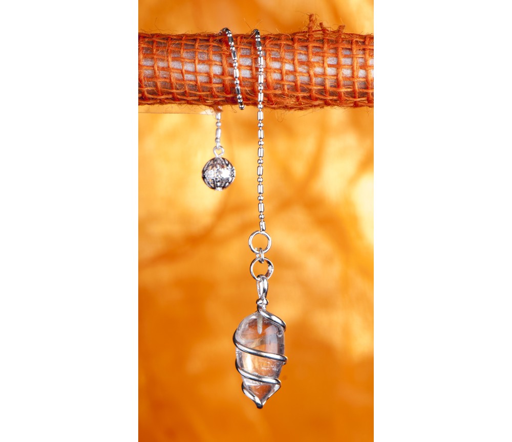 Pendel - Spiral Bergkristall