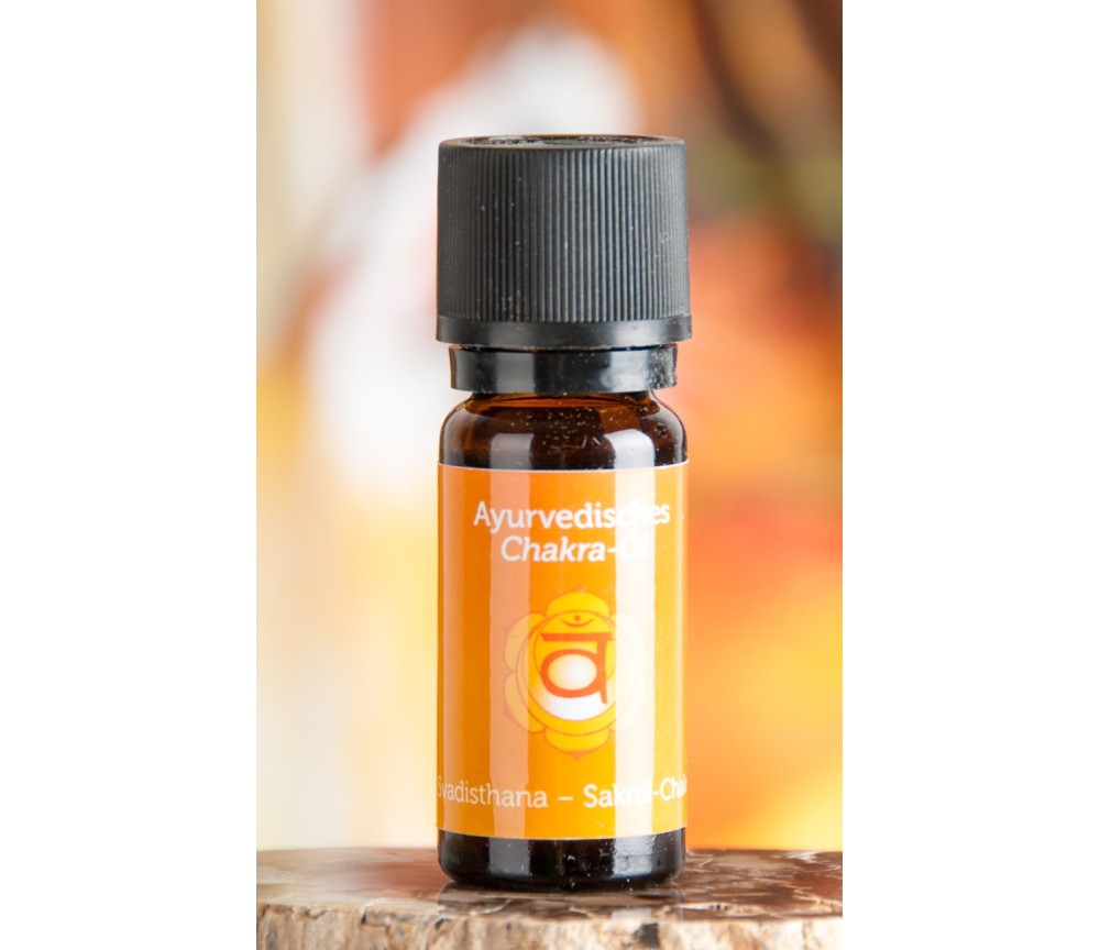 Ayurvedische Öle - Chakra 2 - Sakral Chakra (Svadisthana)