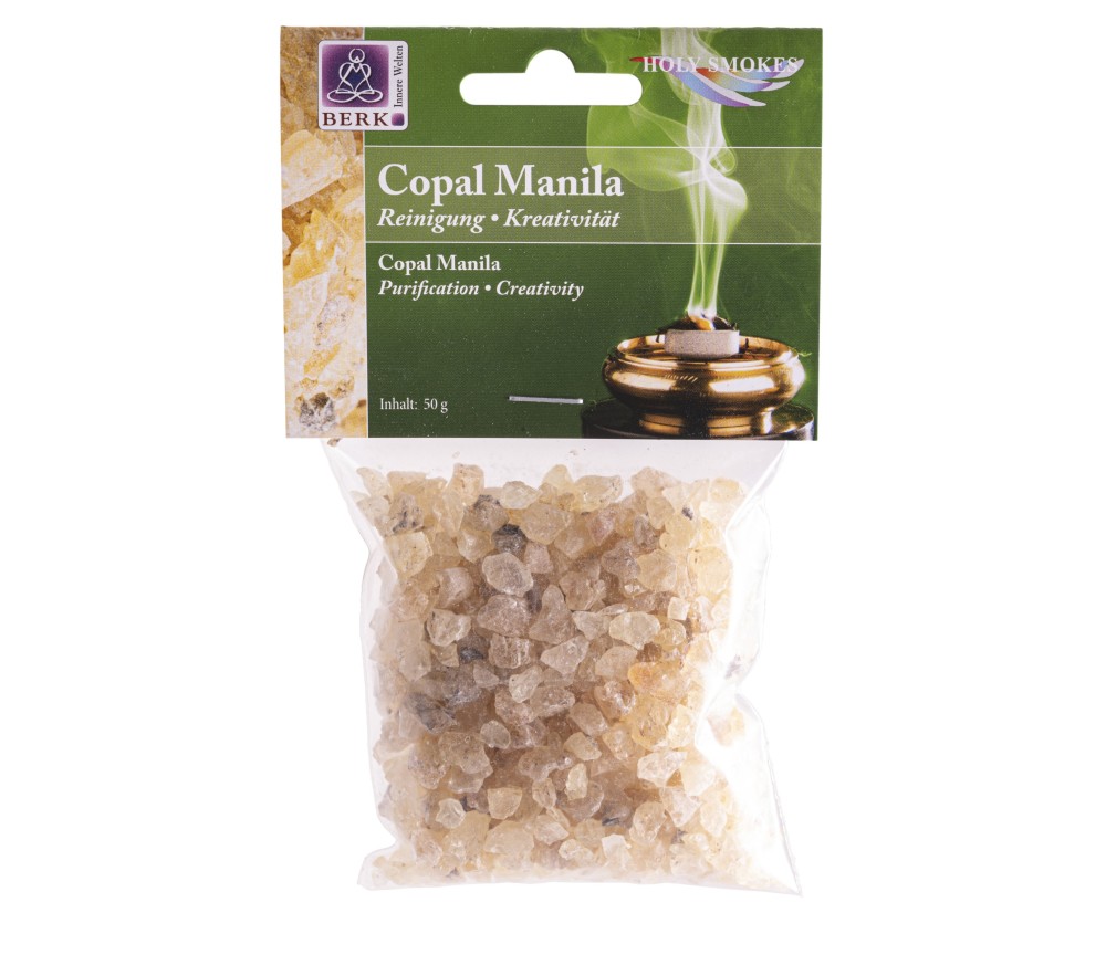 Holy Smokes - Räucherwerk in Tüten - Copal Hell (Agathis dammara) - 50gr
