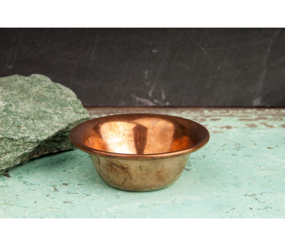 Räucherschale -  Kupfer, schlicht ca.7,3 x 2,7 cm